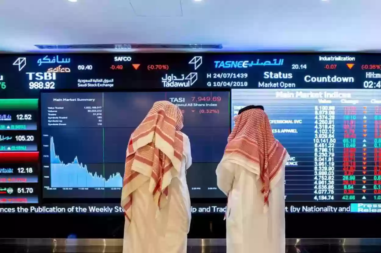  أسهم البورصة السعودية في حالة اضطراب كبرى